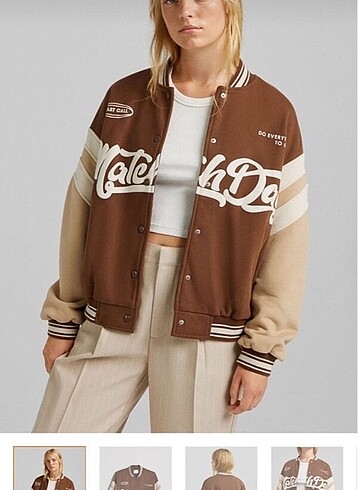BERSHKA KOLEJ CEKET