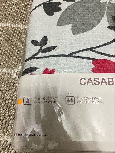 Beden Tek kişilik pike