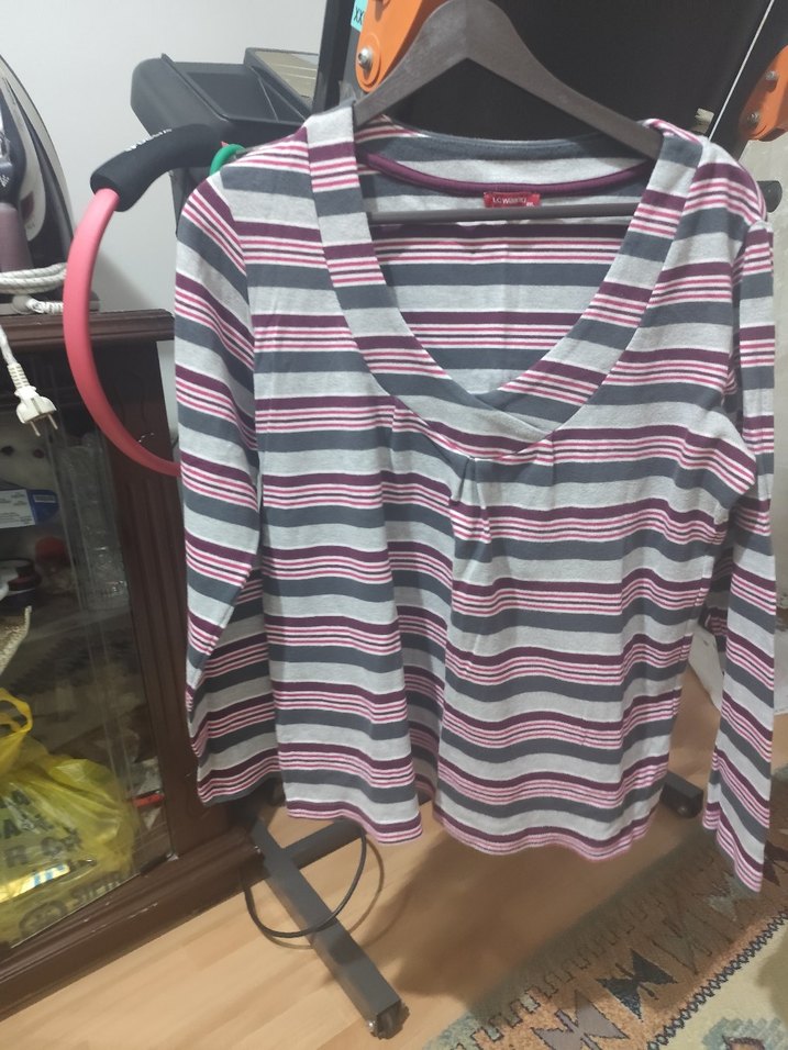 çizgili kazak - Görsel 2