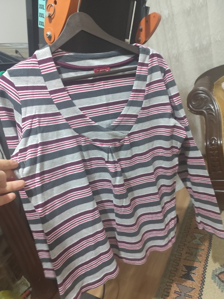 çizgili kazak - Görsel 4