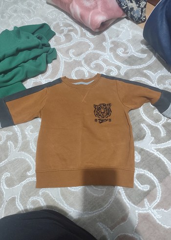 Kahverengi Erkek Çocuk Sweatshirt - Görsel 4