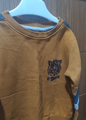 Kahverengi Erkek Çocuk Sweatshirt - Görsel 2