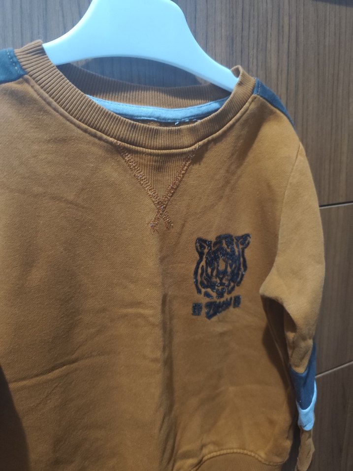 Kahverengi Erkek Çocuk Sweatshirt - Görsel 2