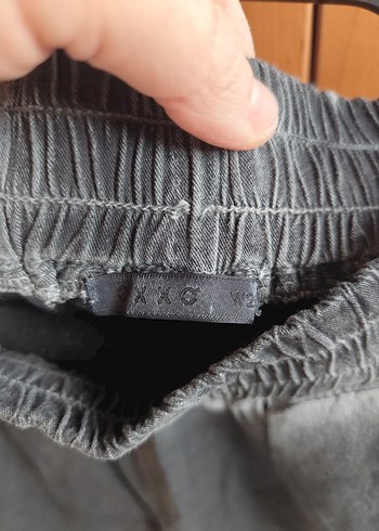 Kadın Siyah Denim Salaş Sweatpant - Görsel 7