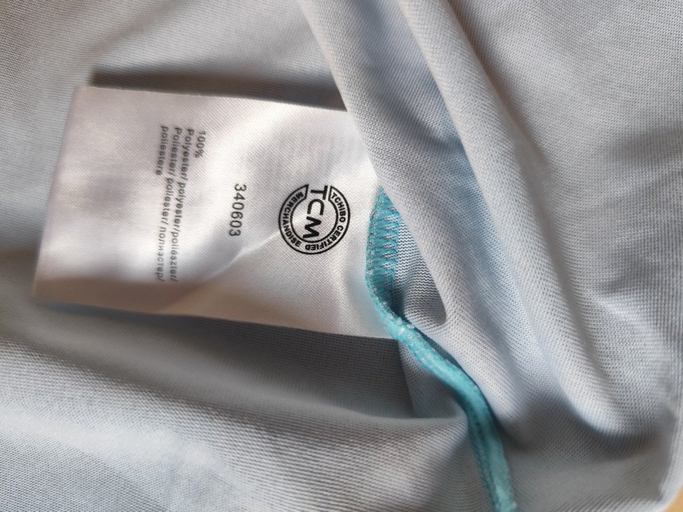 Pembe Mavi Batik V Yaka Kadın Atlet - Görsel 5