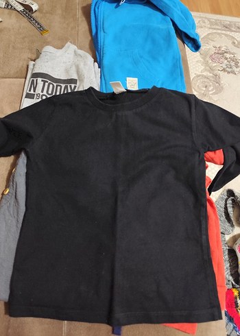 Gri Erkek Çocuk Uzun Kollu T-shirt - Görsel 3