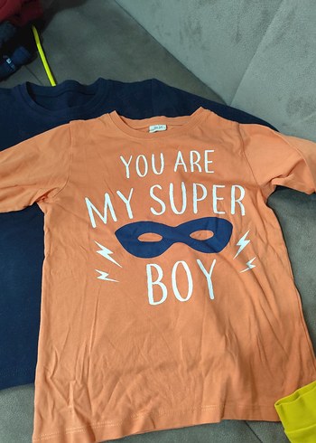 Erkek Çocuk Çok Renkli Baskılı Sweatshirt - Görsel 4