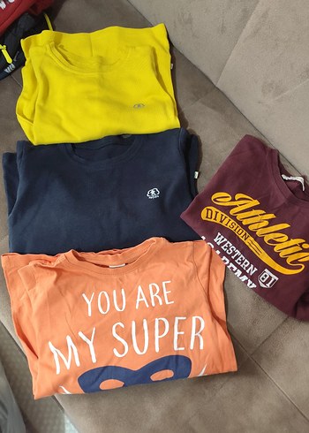 Erkek Çocuk Çok Renkli Baskılı Sweatshirt - Görsel 6