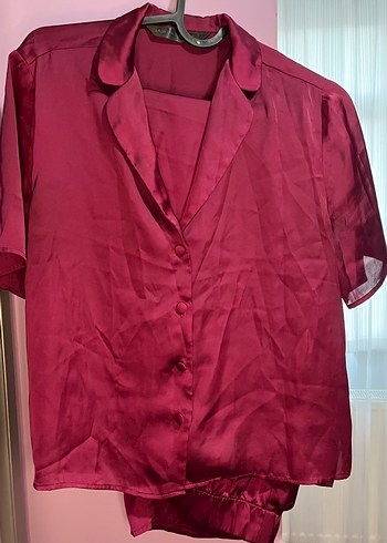 Saten pijama takımı