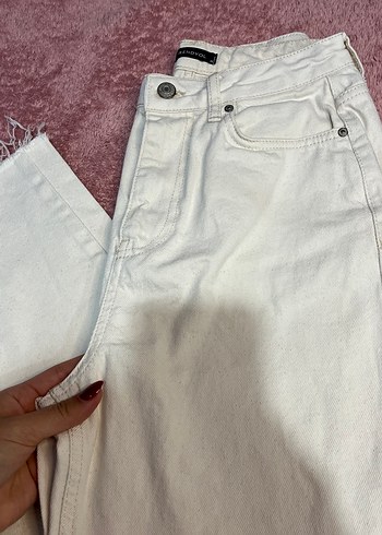 s Beden ten rengi Renk Kadın Kot Pantolon