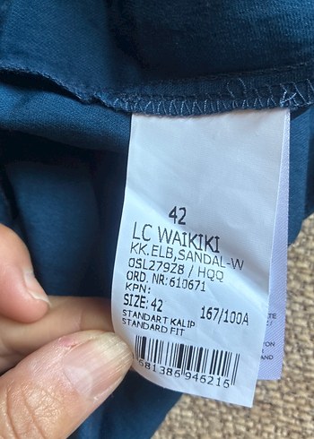 Mavi Kolsuz  Elbise - Görsel 3