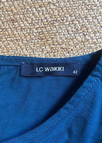 Mavi Kolsuz  Elbise - Görsel 2