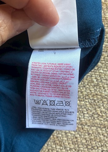 Mavi Kolsuz  Elbise - Görsel 4