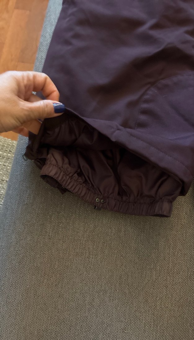 Kadın bordo Kayak Pantolonu - Görsel 3