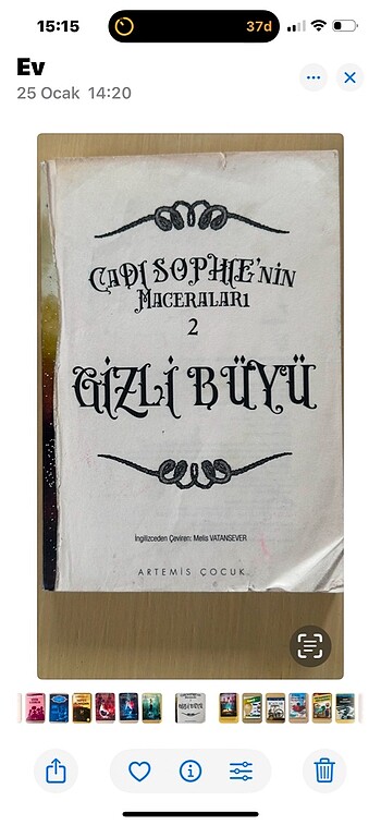 Cadı Sophie?nin Maceraları -Gizli Büyü