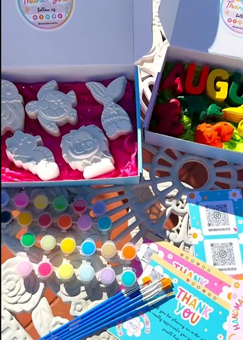 Renkli Boyanabilir Hayvan Figürleri Seti - Görsel 3