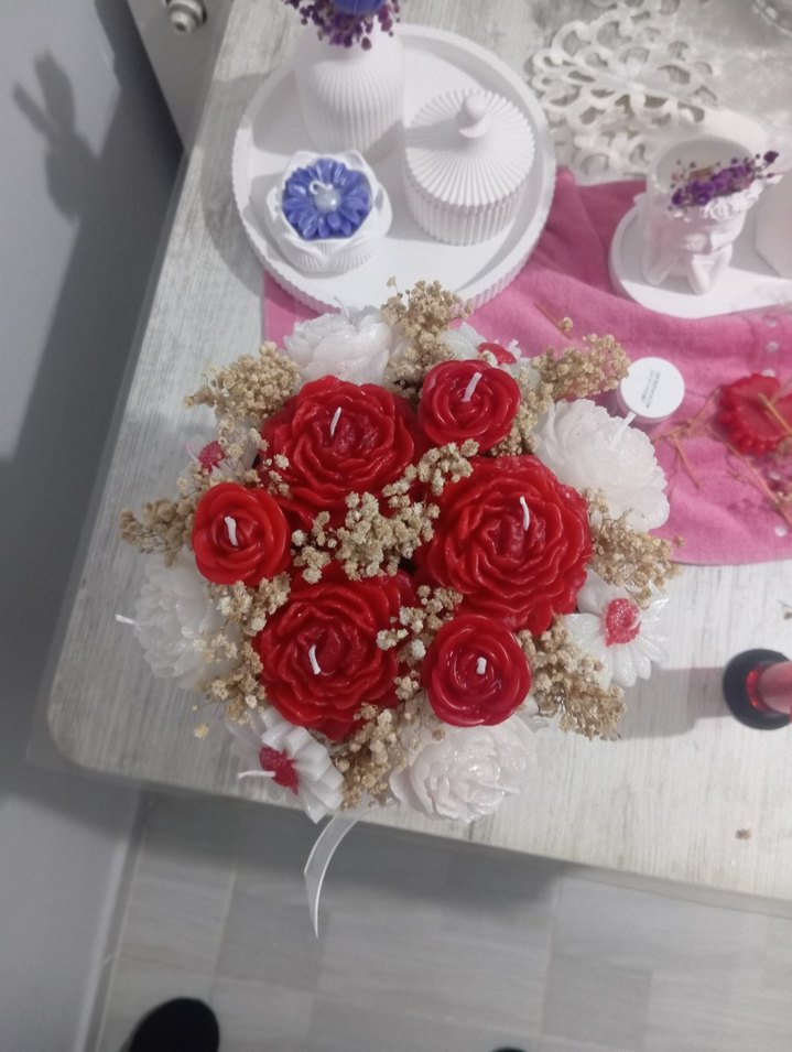 gelin 
mum buketi - Görsel 2