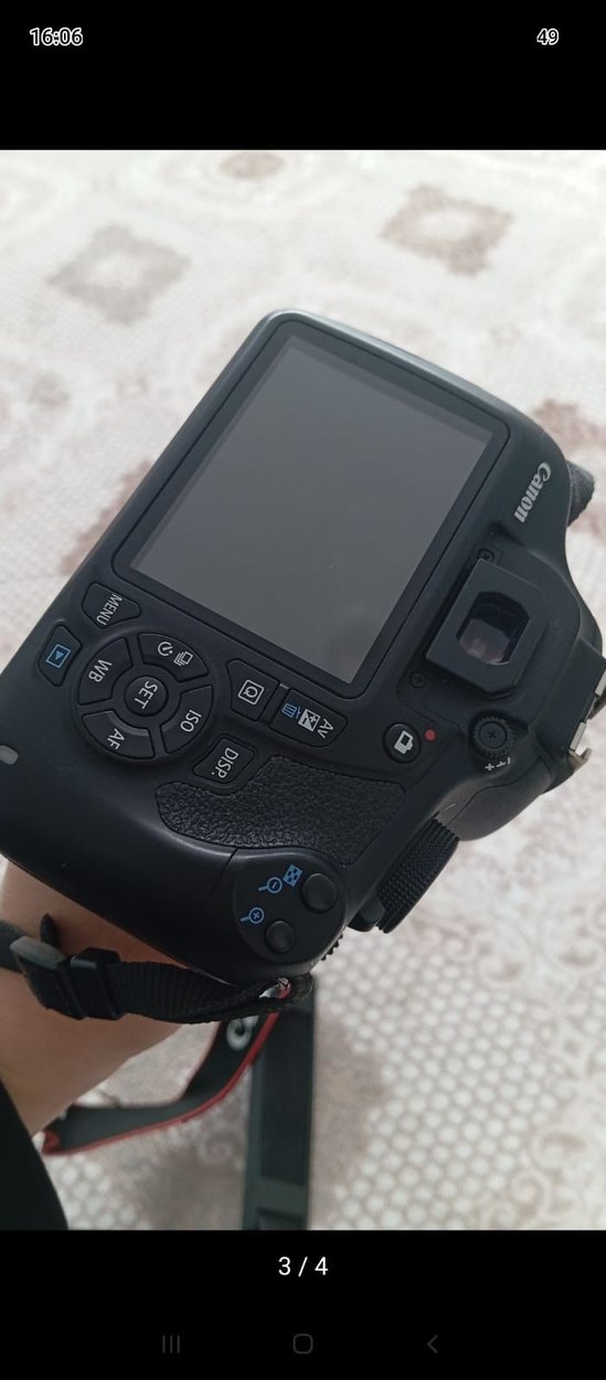 Canon Siyah Dijital Fotoğraf Makinesi - Görsel 2