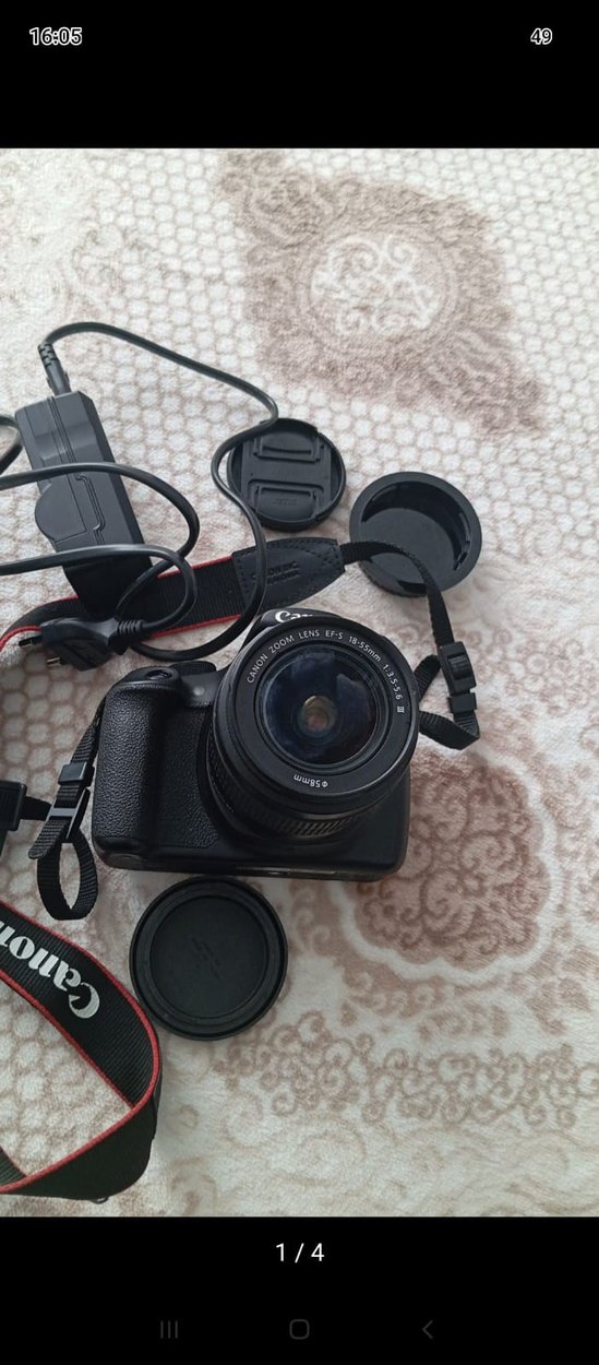 Canon Siyah Dijital Fotoğraf Makinesi - Görsel 4