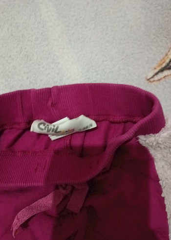 Uzun Kollu Pembe Kız Bebek Takımı - Görsel 2