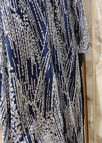 tesettür taş işlemeli abiye - Görsel 2