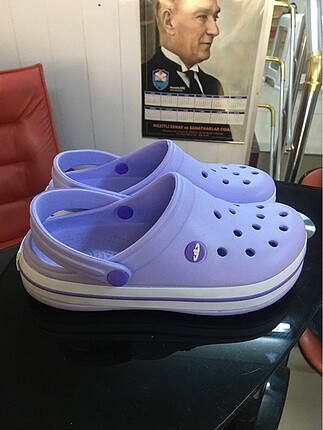 Akınabella crocs terlik lila