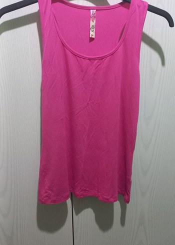 AQUA MARKA, FUŞYA RENGİ, %100 PAMUKLU YUMUŞACIK PENYE BLUZ