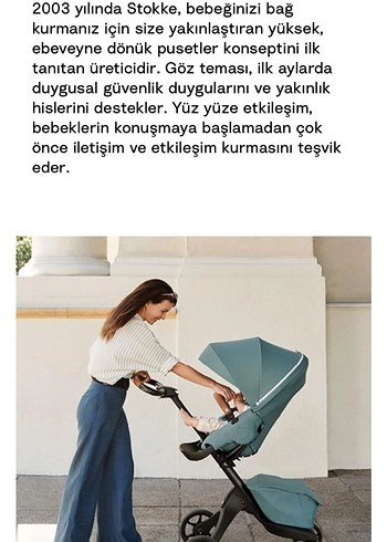 STOKKE XPLORY X, SON ÇIKAN MODELİ, SİYAH BEBEK ARABASI - Görsel 8