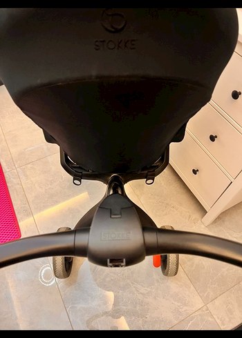 STOKKE XPLORY X, SON ÇIKAN MODELİ, SİYAH BEBEK ARABASI - Görsel 6