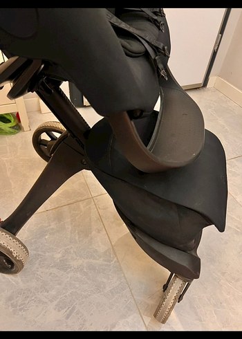 STOKKE XPLORY X, SON ÇIKAN MODELİ, SİYAH BEBEK ARABASI - Görsel 5