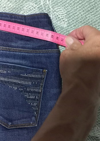 universal Beden Kadın LACİVERT JEANS PANTOLON