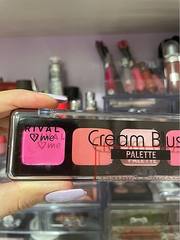 Sephora Rival loves me cream blush palette krem allık paleti