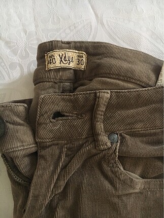 Pull and Bear Bayan kadıfe pantalon
