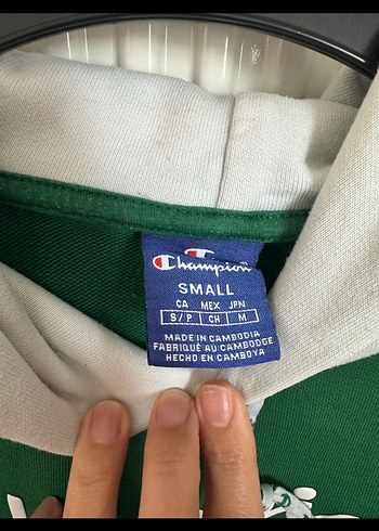 Yeşil Kapüşonlu Kadın Sweatshirt - Görsel 5