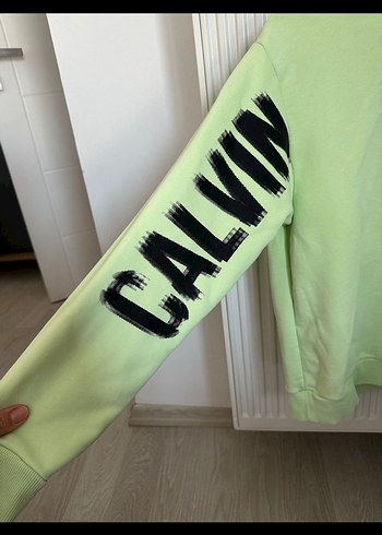 Kadın Yeşil Kapüşonlu Sweatshirt - Görsel 2