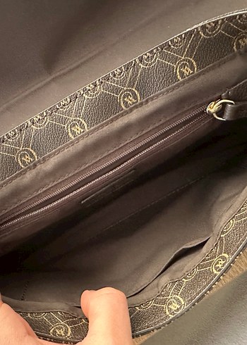 Zincir Detaylı kahverengi vakko Kadın Çanta - Görsel 10