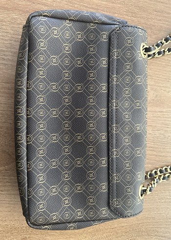 Zincir Detaylı kahverengi vakko Kadın Çanta - Görsel 6