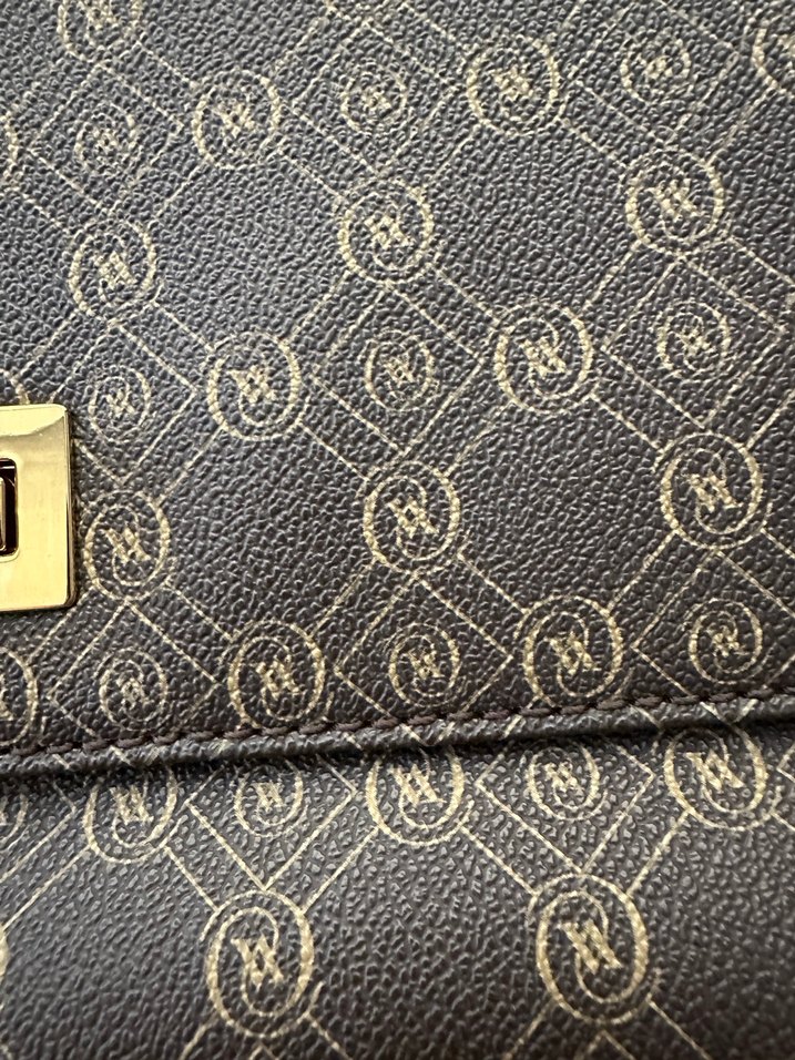 Zincir Detaylı kahverengi vakko Kadın Çanta - Görsel 3