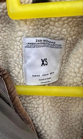 xs Beden Zara haki parka