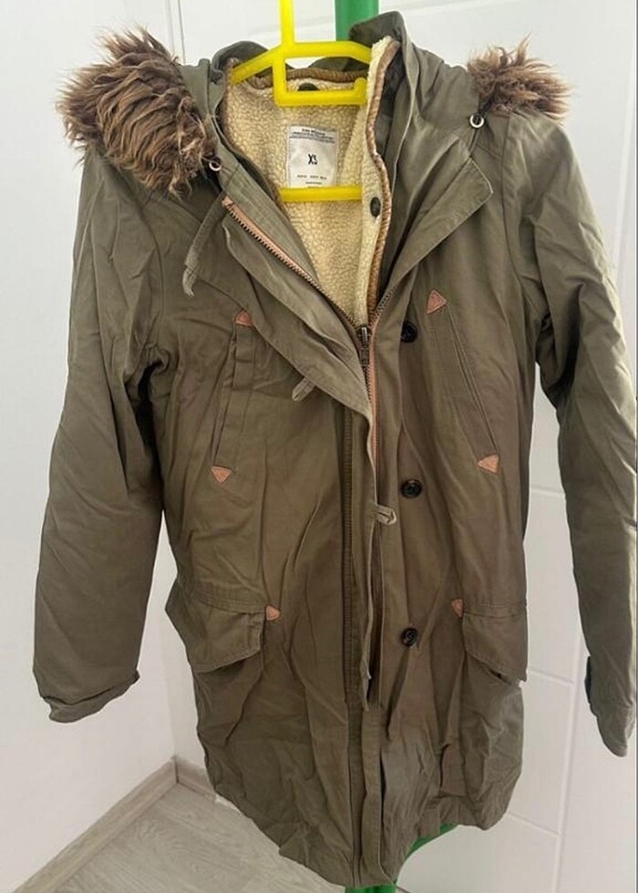Zara haki parka - Görsel 2