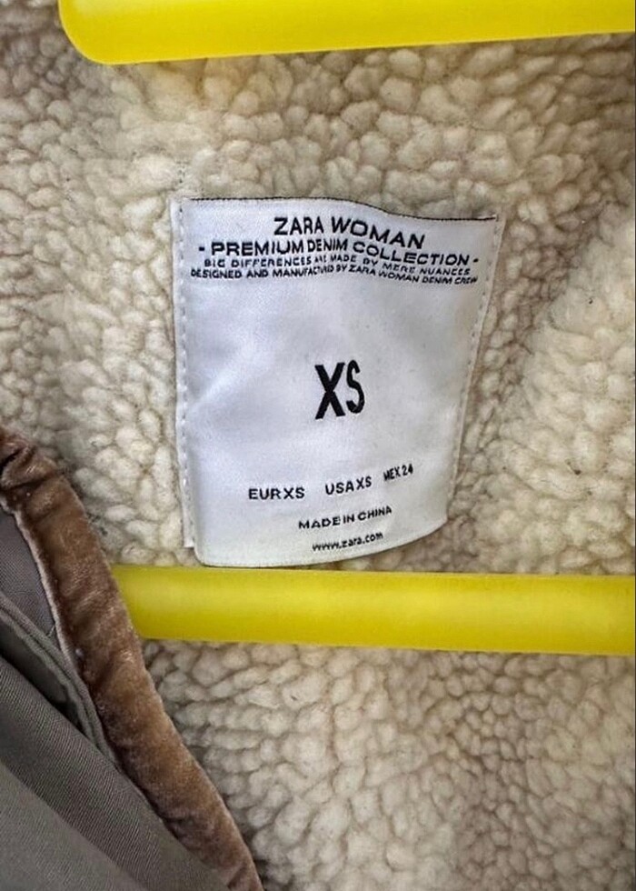 Zara haki parka - Görsel 3