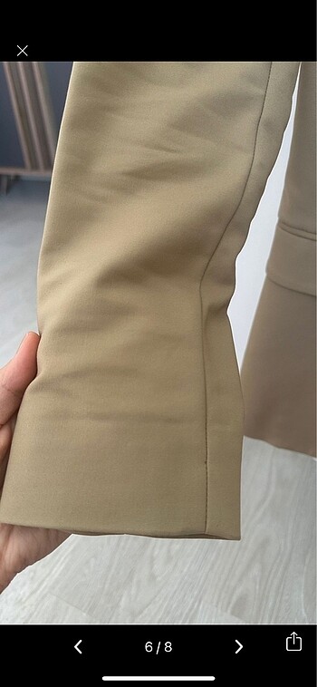 Mango camel blazer - Görsel 6