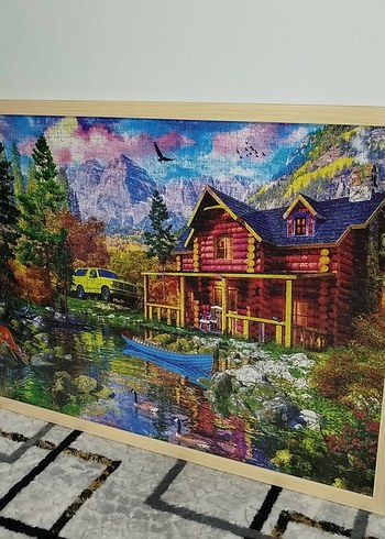 1000 parça çerçeveli puzzle - Görsel 2