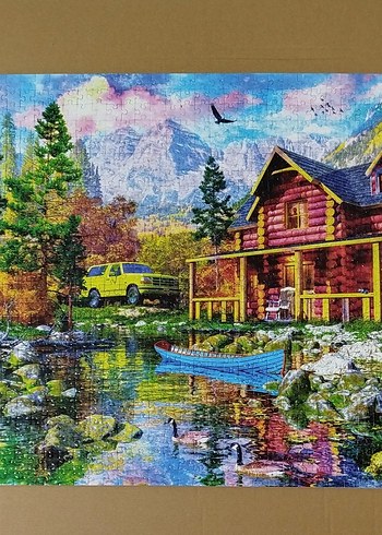 1000 parça çerçeveli puzzle - Görsel 3