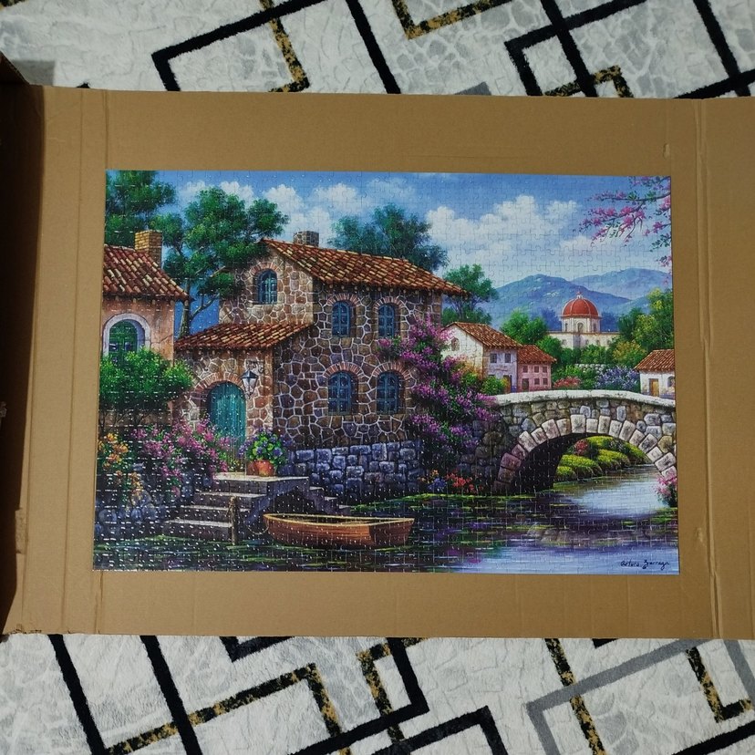 1000 parça çerçeveli puzzle - Görsel 3