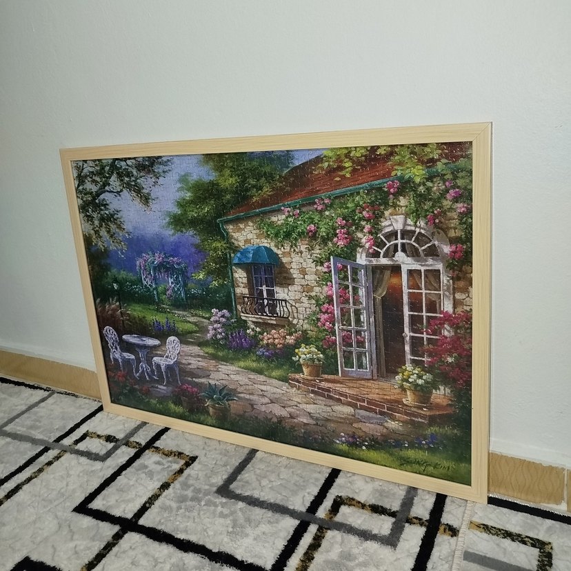 1000 parça çerçeveli puzzle - Görsel 2