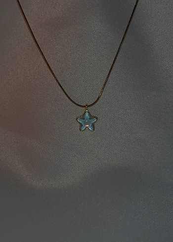 Accessorize Iridescent Opalite Star Necklace