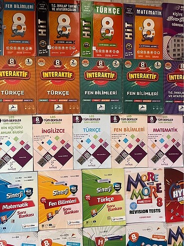 8. Sınıf Test Kitapları