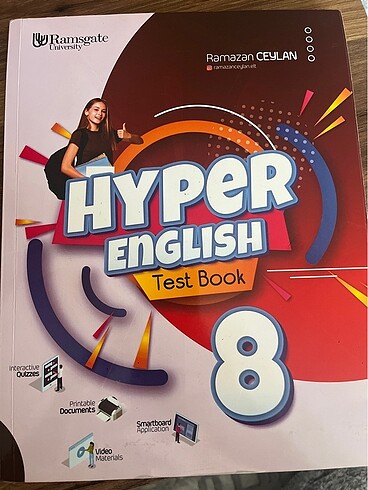 8. Sınıf Hyper English Test Kitabı