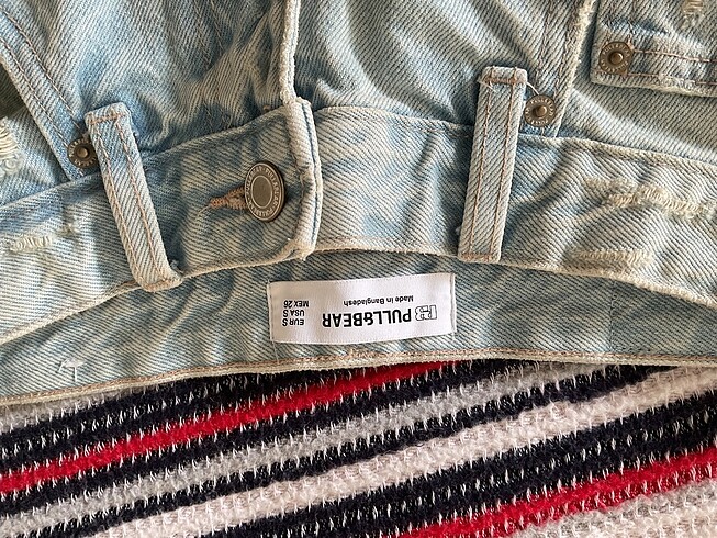 s Beden mavi Renk Denim etek / kot etek